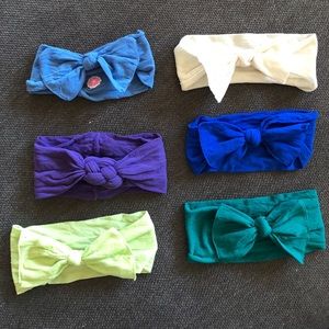 6 Baby bling bows